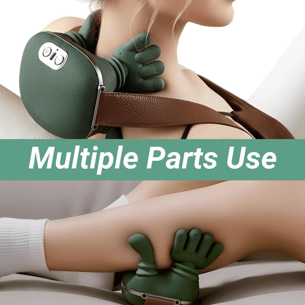 Huprh Neck Massager long battery life enables extended relaxation sessions
