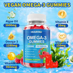 HUUAYAO vitamin A, C and E boost for immune and energy support.