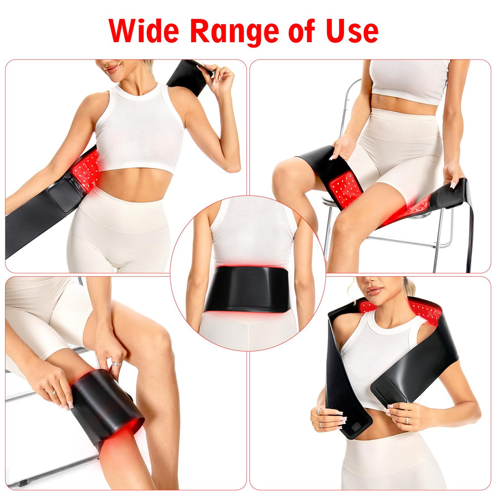 Huwoony Wireless Red Light Therapy Belt certifications indicate safety and quality.