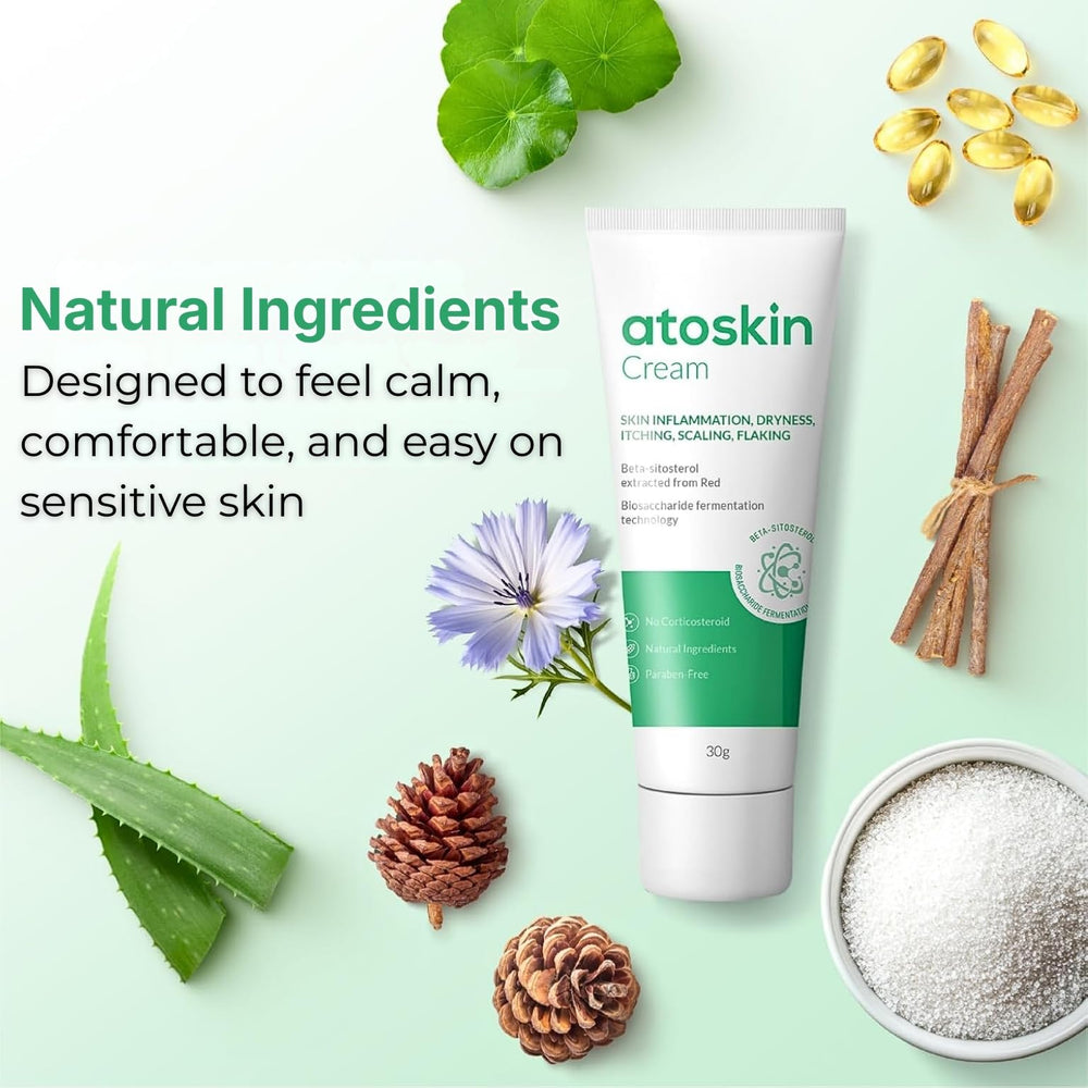 HVSun Atoskin eczema cream on-hand ready for easy application during flare-ups.