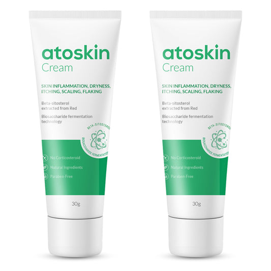 HVSun Atoskin eczema cream tube front view showing soothing packaging