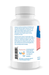 Hyalogic glucosamine MSM capsules close-up suggesting joint support possibilities.