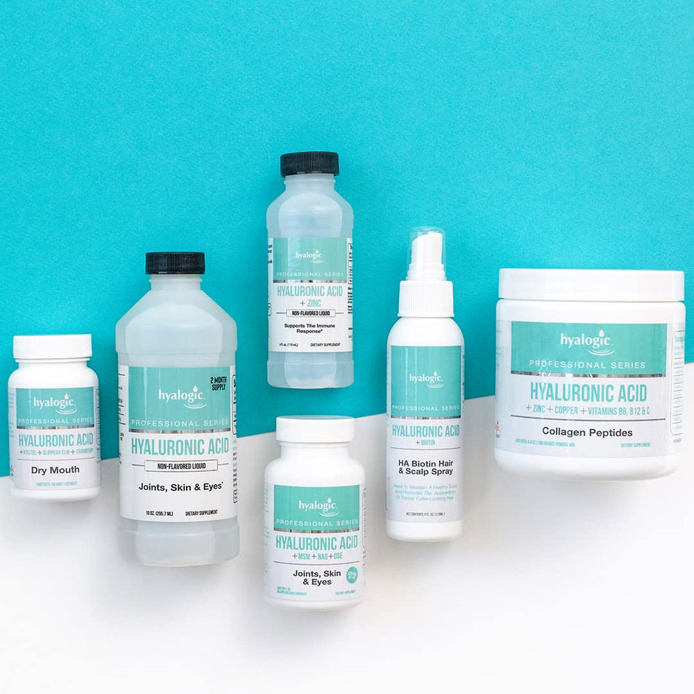 Hyalogic Professionals Series ingredients clarity emphasizes premium HA and collagen blend