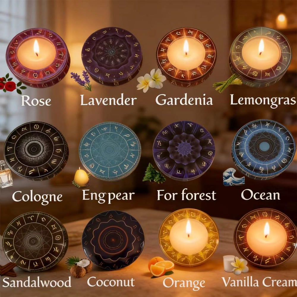 HYCSC candles offer 15+ hours of fragrance per tin.