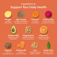Hydralyte Liver Support B12 B6 vitamins on label for daily wellness.