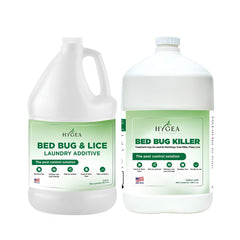 Hygea Natural bed bug spray bottle for quick surface treatment.