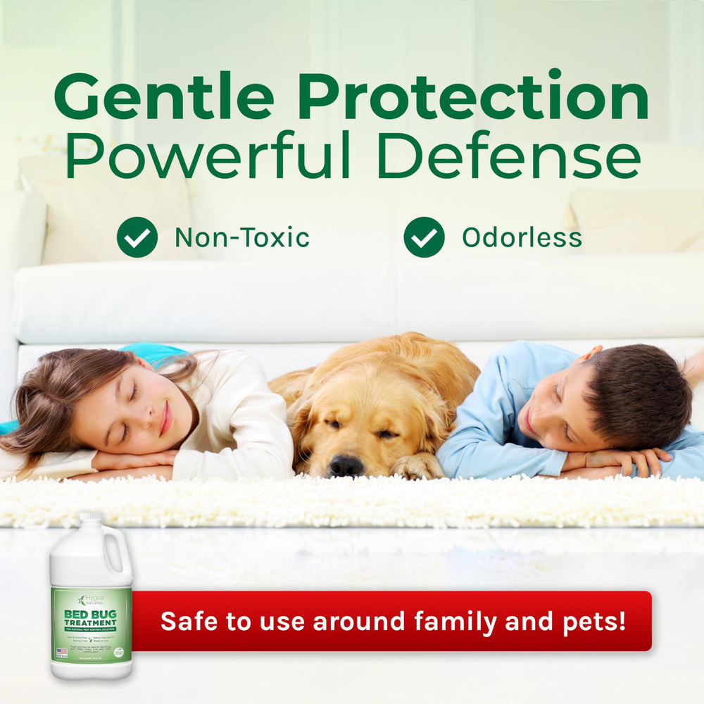 Hygea Natural fast-action on contact shows quick pest elimination on surfaces.