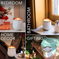 Hyggelight Astrid’s pot is reusable as a planter after candle use.