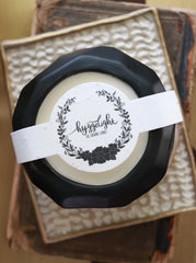 Hyggelight Emma black ceramic container elevates decor while staying reusable.