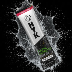 HYK Essential Electrolytes strawberry lemonade glass highlights refreshing flavor
