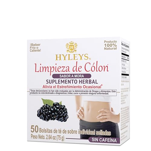15-day cleanse plan visuals paired with Hyleys tea.
