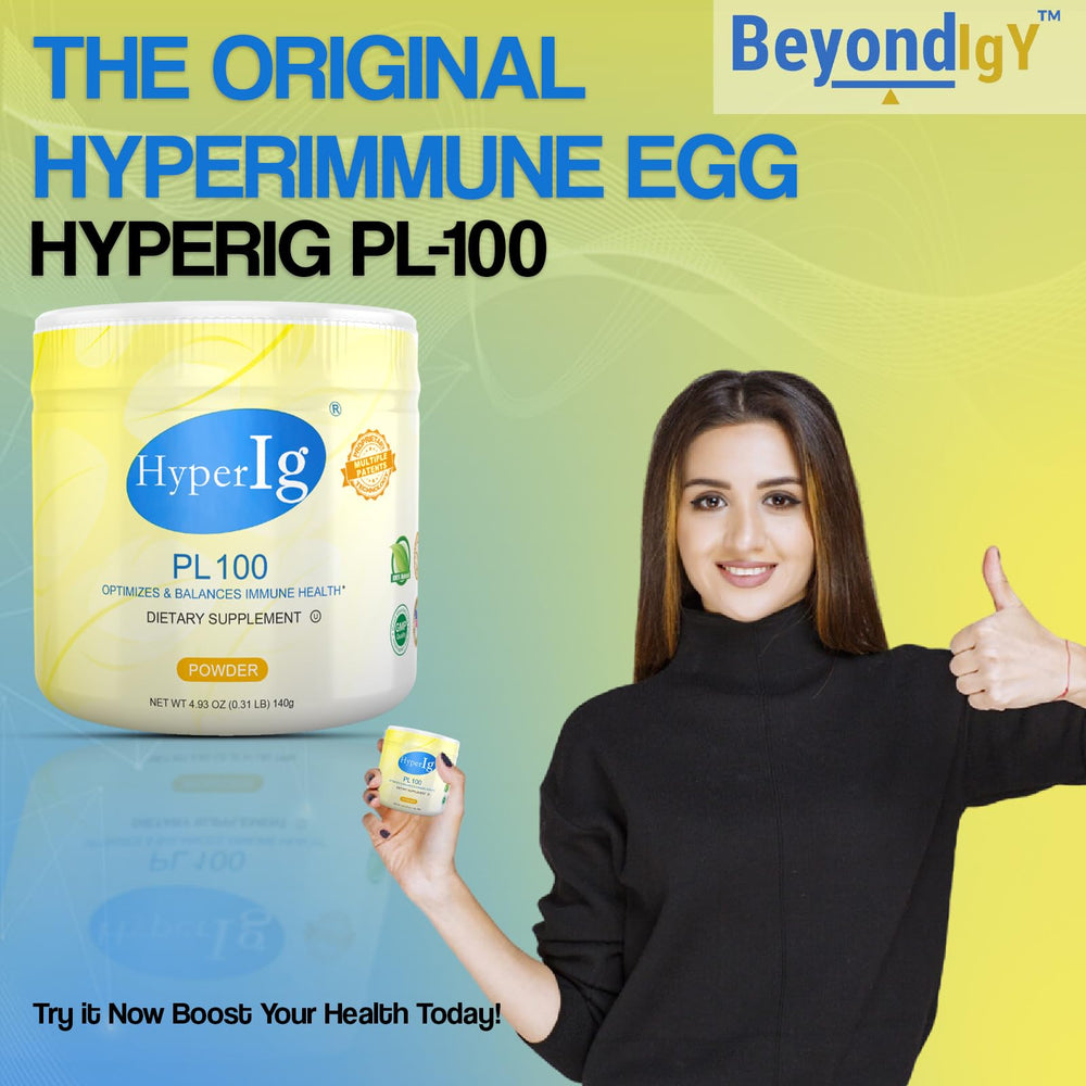HYPERIG PL-100 closeup of powder texture for clean nutrition.