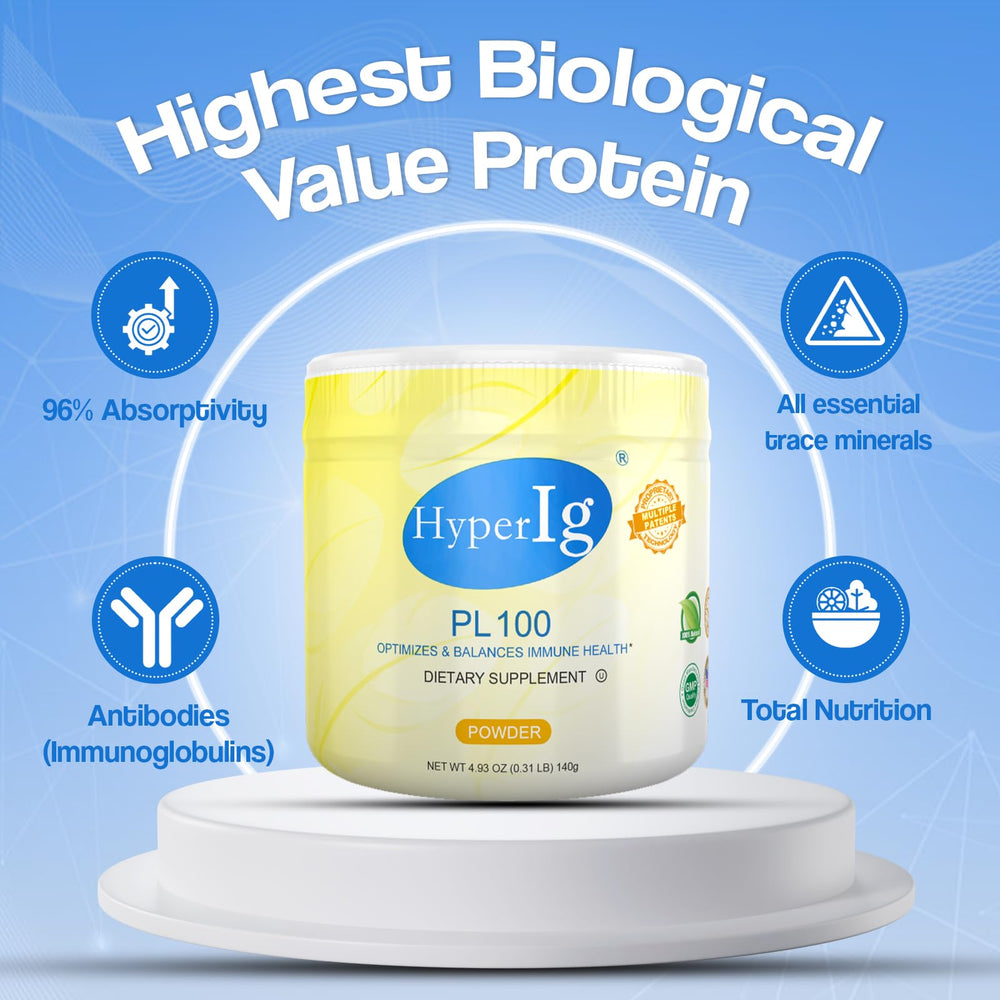 HYPERIG PL-100 yogurt bowl with powder for daily protein and digestion.
