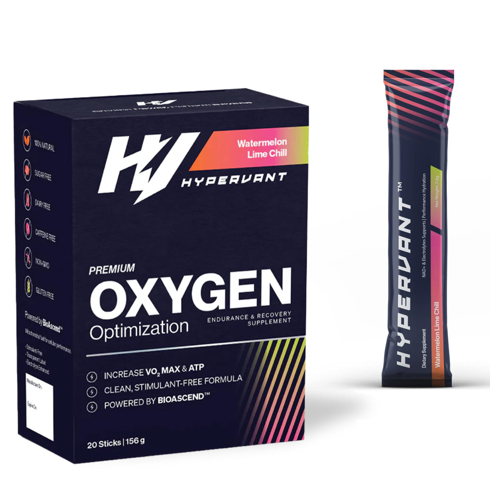 Hypervant Oxygen stick pack for quick hydration on the go.