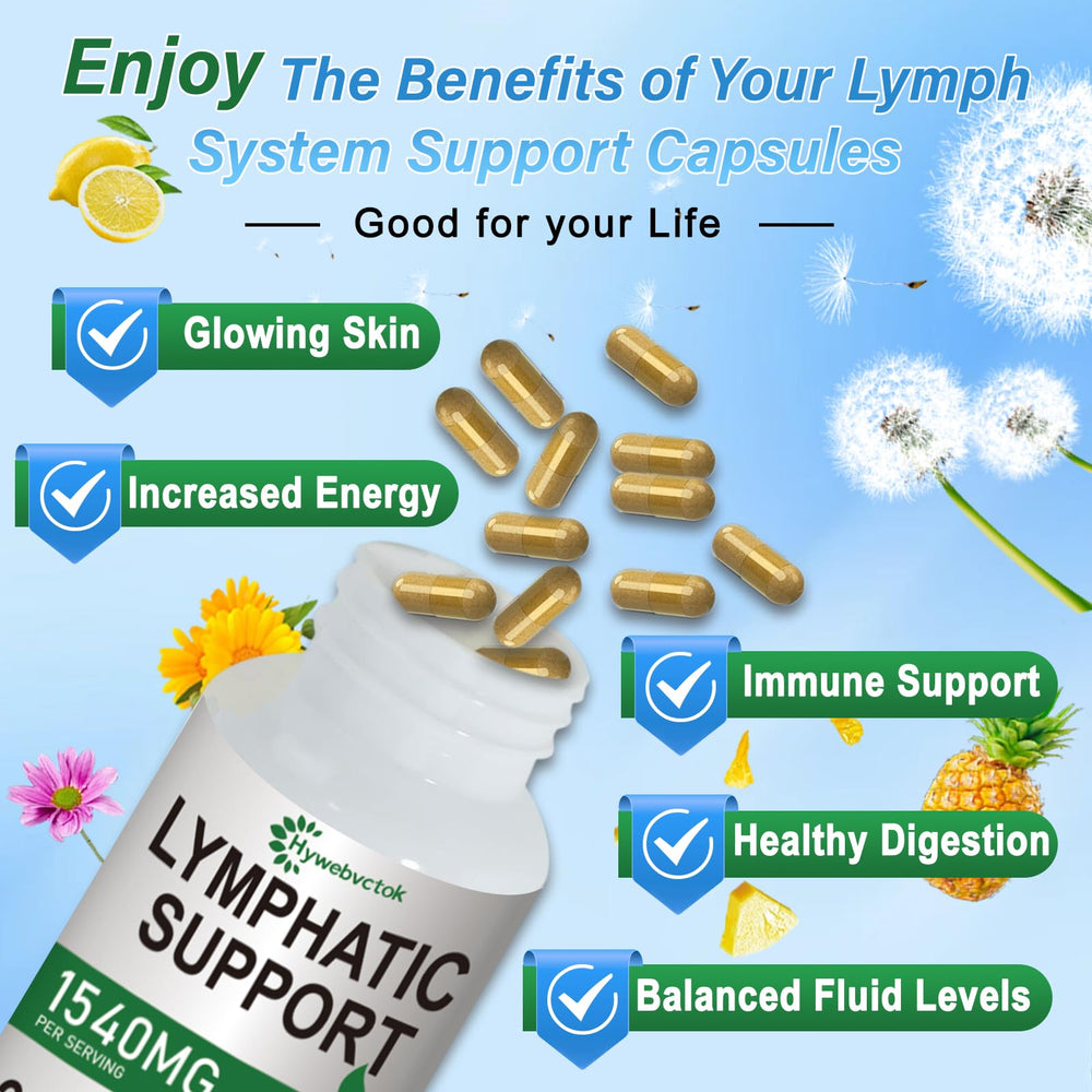 Hywebvctok immune-support capsules with water illustrate daily intake.