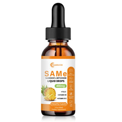Hywebvctok SAM-E Drops user applying 2 ml dose directly in mouth
