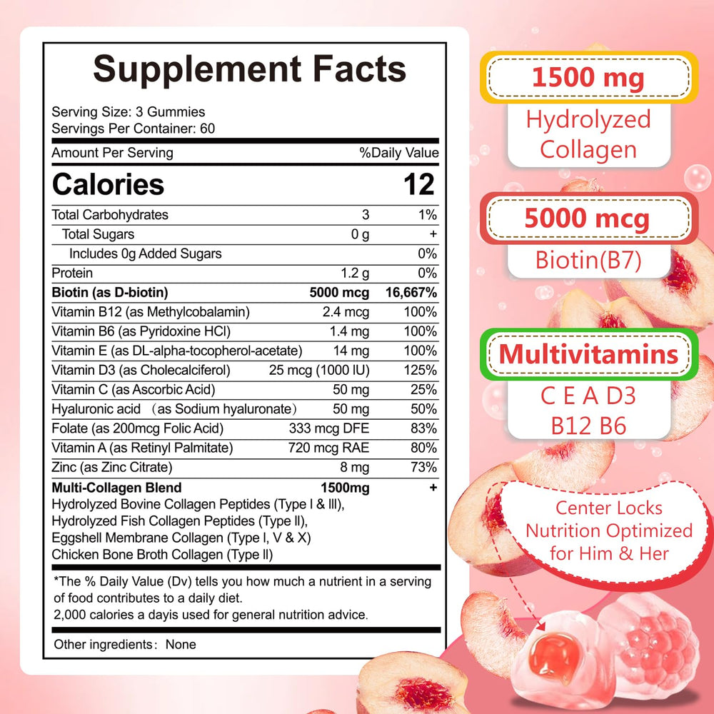 Hywebvctok gummies showcase dual-layer design for stable nutrients and better absorption.