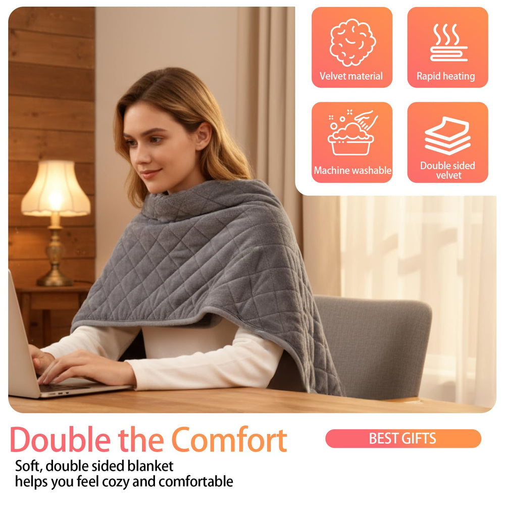 Hywecy pad offers 6 heat levels for personalized comfort