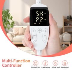 hywecy extra large heating pad auto-timer for flexible session length