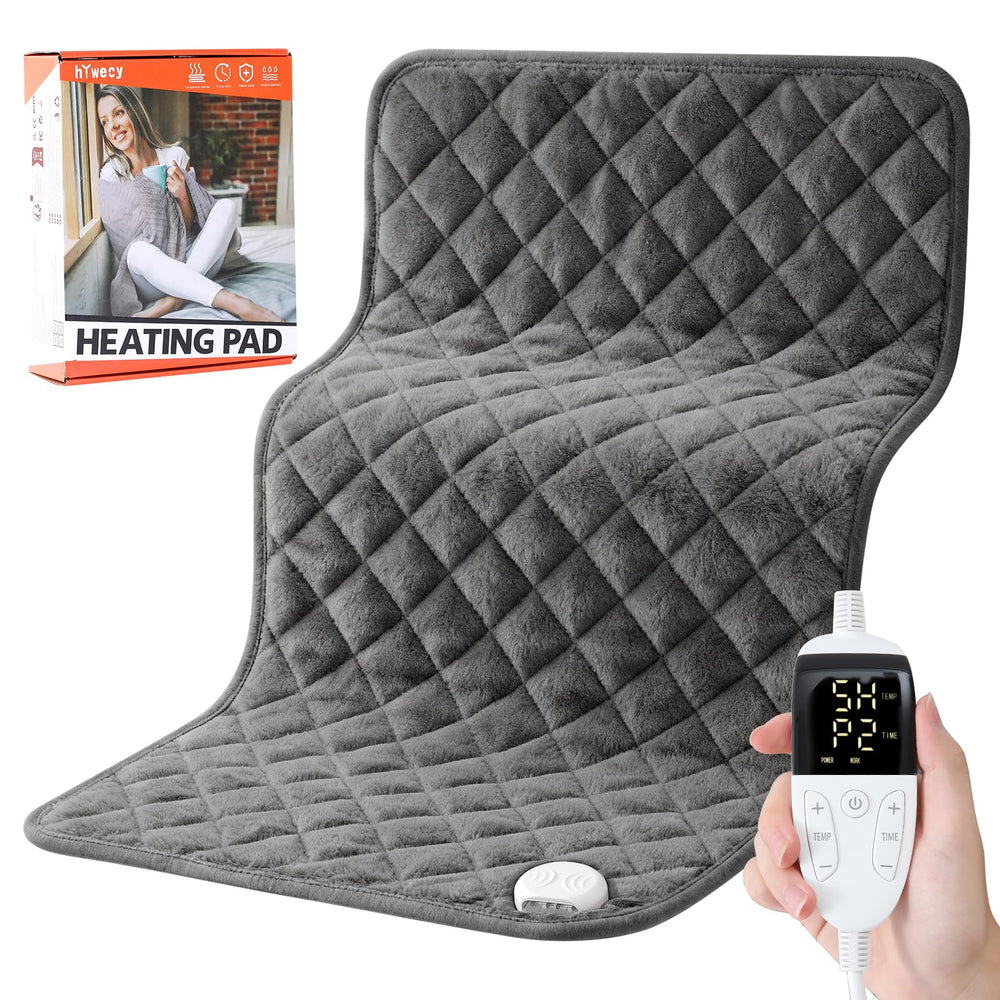 Hywecy extra-large heating pad covers back for full warmth and relief