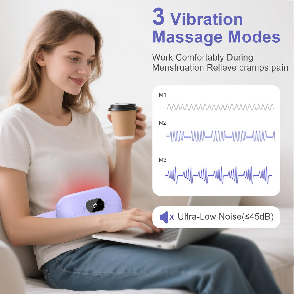 HZD heating pad three heat levels with massage modes for customization