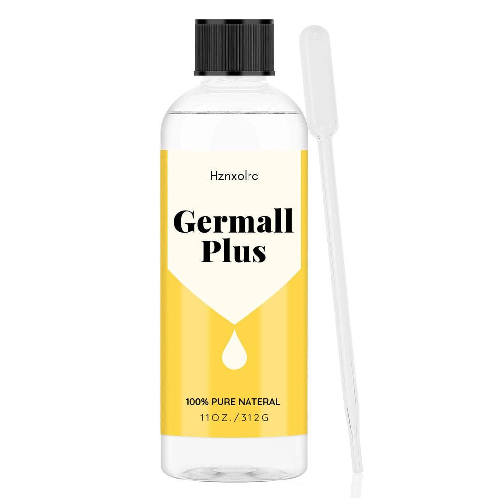 Hznxolrc Germall Plus liquid bottle broad-spectrum cosmetic preservation.