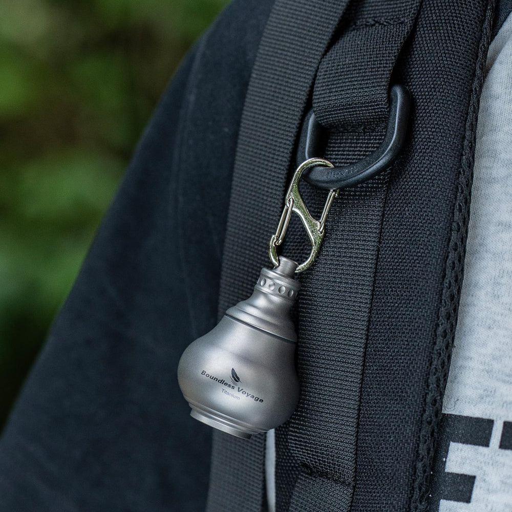 iBasingo aluminum hook enhances easy attachment.