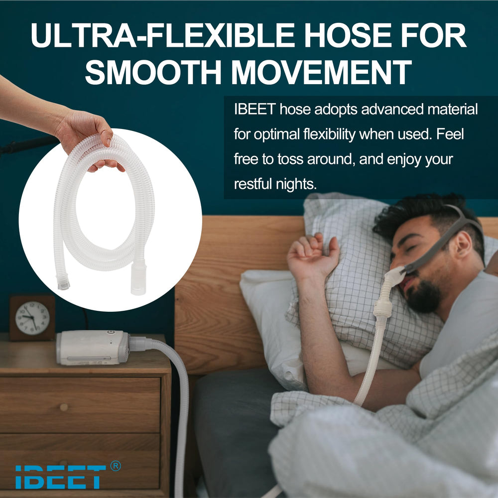 IBEET AirMini tubing is lightweight, great for moving freely during sleep