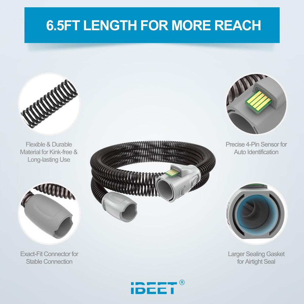 IBEET durable, flexible hose bends to fit spaces without sacrificing comfort.
