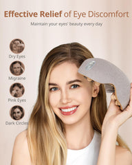 ibreo eye massager Bluetooth music feature enables calming sounds during use