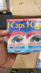 ICaps Extra Lutein tablets front of pack supporting maintenance of normal vision