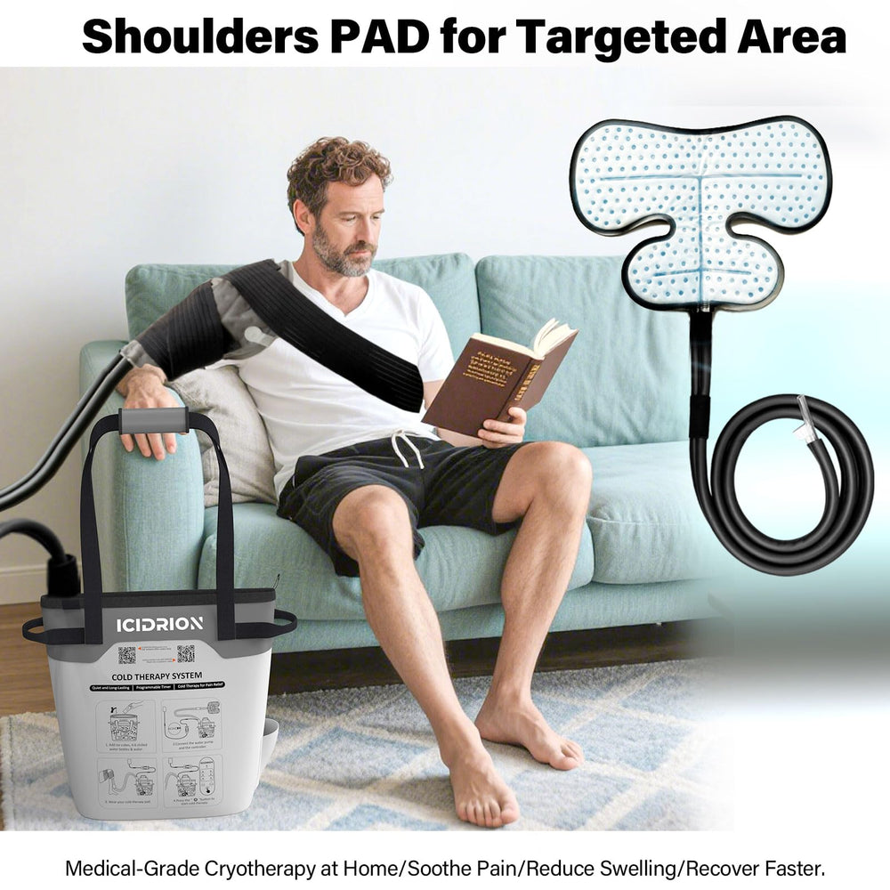 ICIDRION portable recovery on the go supports at home or travel use