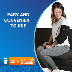 Icy Wrap durable reusable wrap supports ongoing cold therapy sessions.