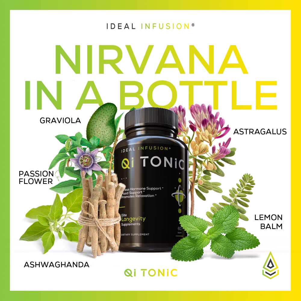 Ideal Infusion astragalus root ingredient supports energy and focus.