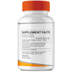 Arialief capsules closeup showing convenient memory and focus support.