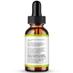 Close-up of Bio Calm Pro Tinnitus Drops liquid highlighting all-natural formula.
