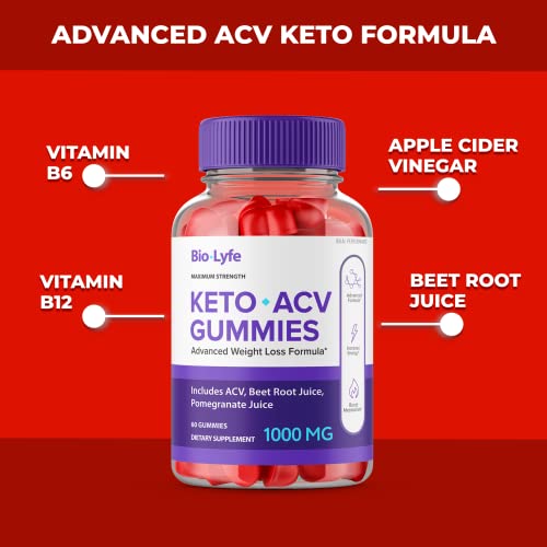 IDEAL PERFORMANCE Biolyfe Keto ACV gummies close-up reveals natural, pectin-based texture