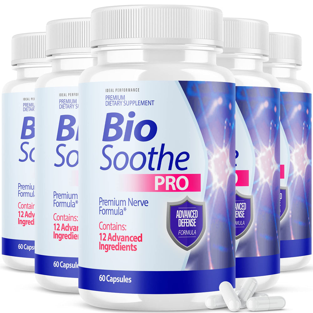 IDEAL PERFORMANCE Bio Soothe Pro capsule bottle supports nerve comfort and daily pain management
