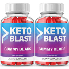 IDEAL PERFORMANCE Blast Keto ACV Gummies bottle highlighting convenient, tasty on-the-go support