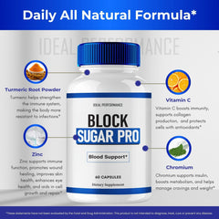IDEAL PERFORMANCE Block Sugar Pro capsules in hand highlight portability
