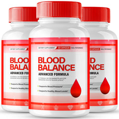 IDEAL PERFORMANCE Blood Balance bottle front view, extra strength formula for daily wellness