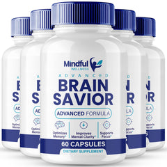 IDEAL PERFORMANCE Brain Savior bottle close-up showing all-natural nootropics for focus