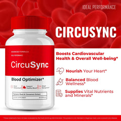 IDEAL PERFORMANCE Circu Sync capsules dosage pills for easy daily routine.