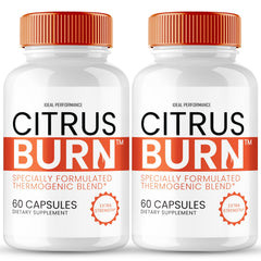 IDEAL PERFORMANCE Citrus Burn Capsule bottle for easy daily keto support.