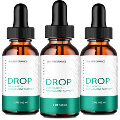 IDEAL PERFORMANCE Drop The Pounds Drops bottle for keto-friendly support during workouts.
