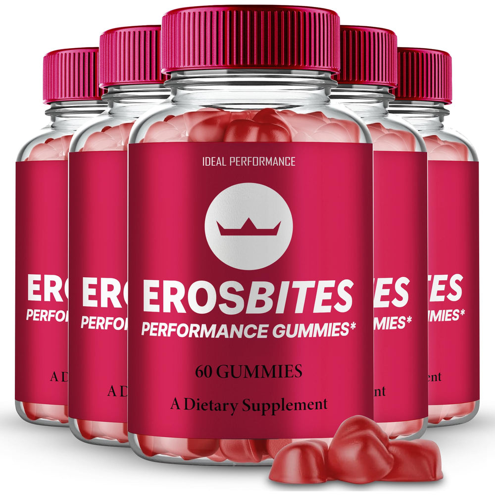 IDEAL PERFORMANCE Eros Bites Gummies bottle for daily wellness