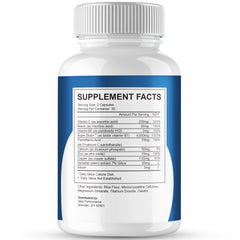 IDEAL PERFORMANCE Flexileaf capsules bottle label close-up showing natural formula