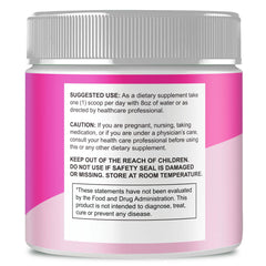 IDEAL PERFORMANCE Gelatin Burn Powder packaging back with usage notes.