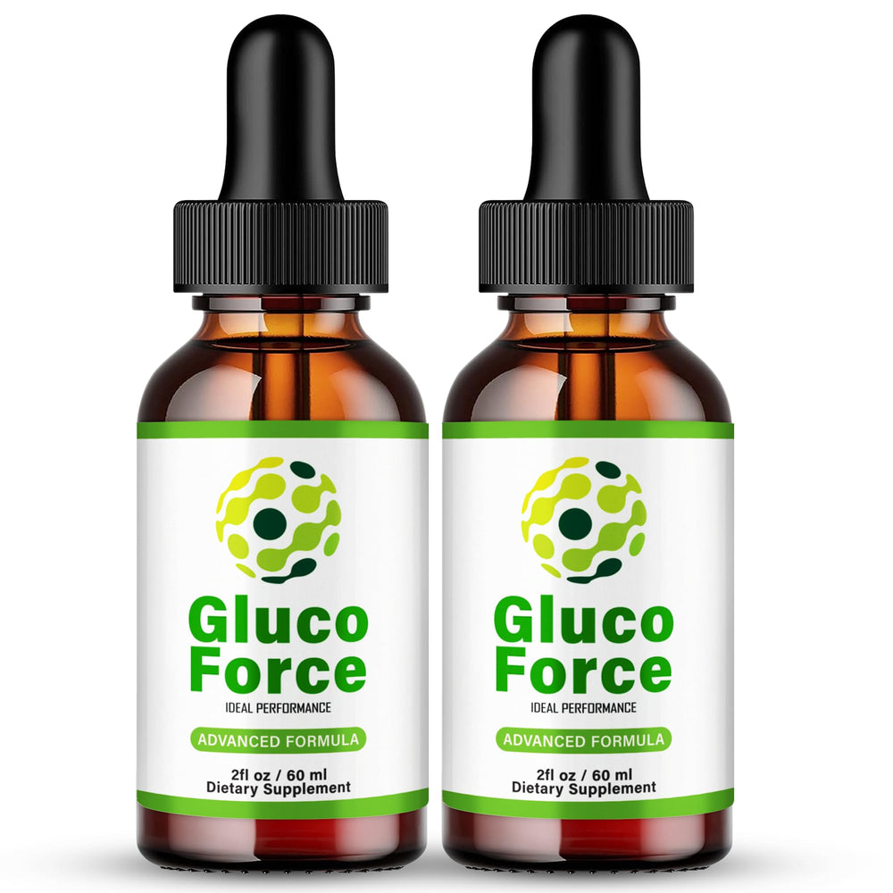 IDEAL PERFORMANCE Gluco Force Drops bottle for daily wellness