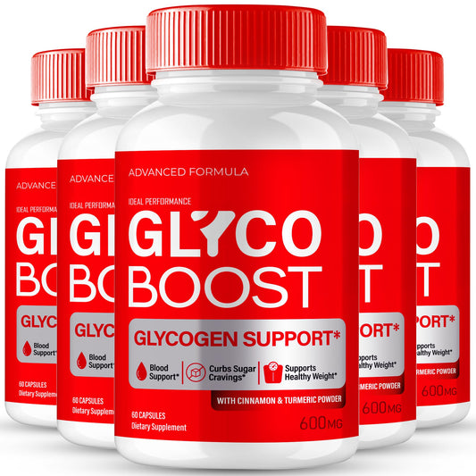 IDEAL PERFORMANCE Glyco Boost Blood capsules front view for daily circulation support